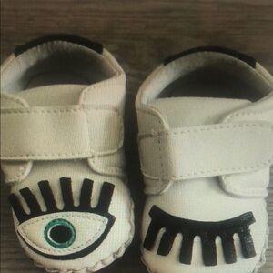 Baby evil eye shoes
